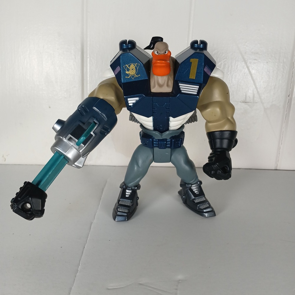 Disney Mighty Ducks Nitrofist Grin Action Figure 1996 Mattel Vintage Figure Only